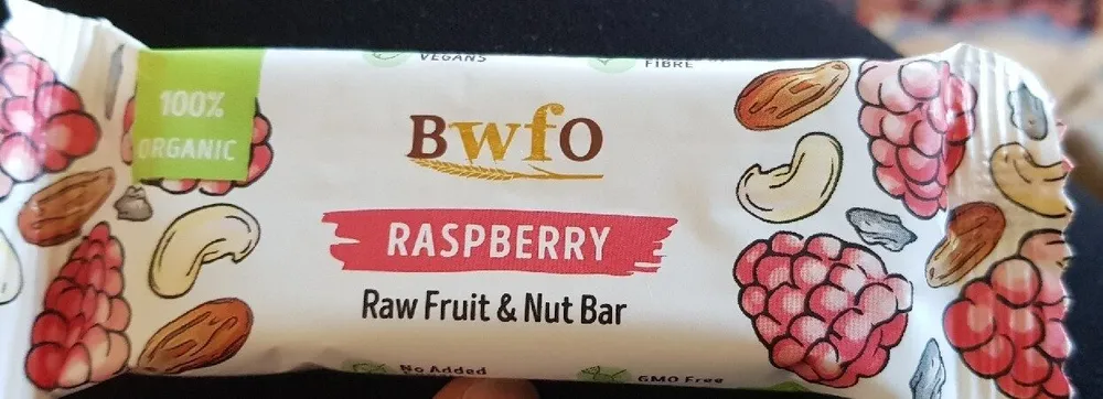 Raspberry Raw Fruit And Nut Bar