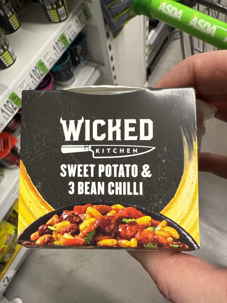 Sweet potatoes & 3 bean chilli
