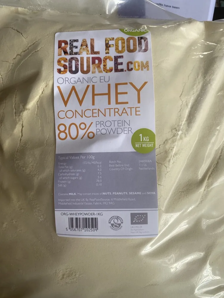 Organic Whey Protein