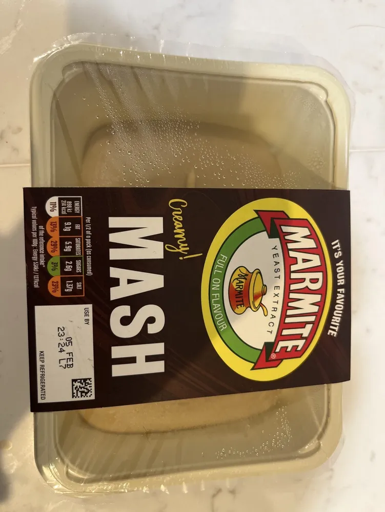 Marmite Creamy Mash