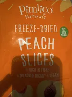 Freeze-dried Peach Slices