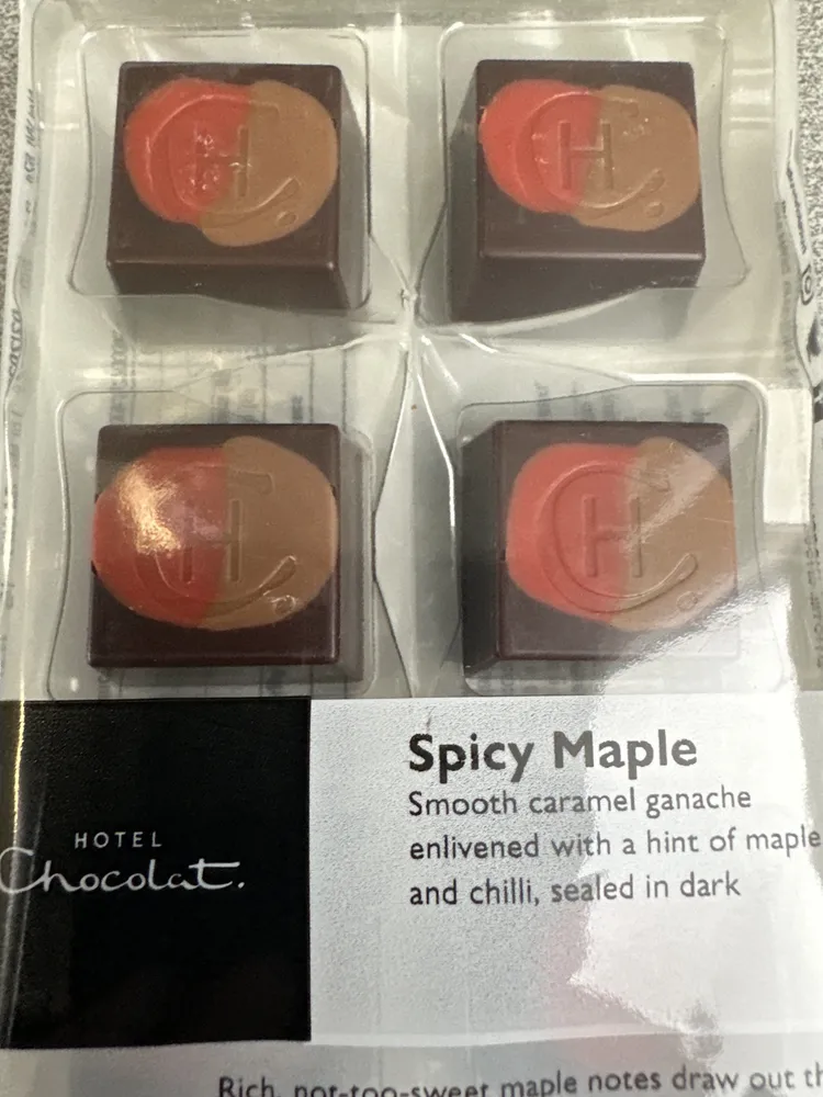 Spicy Maple Caramel Ganache