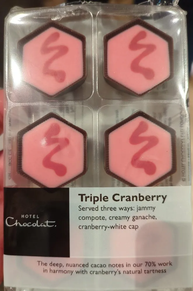 Triple Cranberry Chocolate