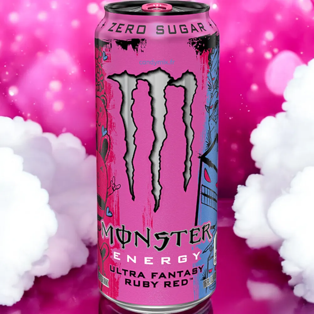 Monster Ultra fantasy Ruby red