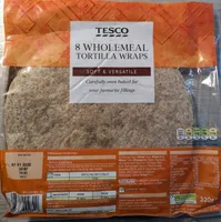 Tesco Wholemeal Tortilla Wraps