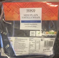 Mini Plain Tortilla Wraps