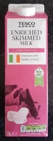 Enriched skimmed milk