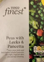Peas with Leeks & Pancetta