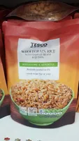 Tesco Wholegrain rice with haricots beans & quinoa