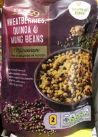 Grain de ble, quinoaet haricot mungo