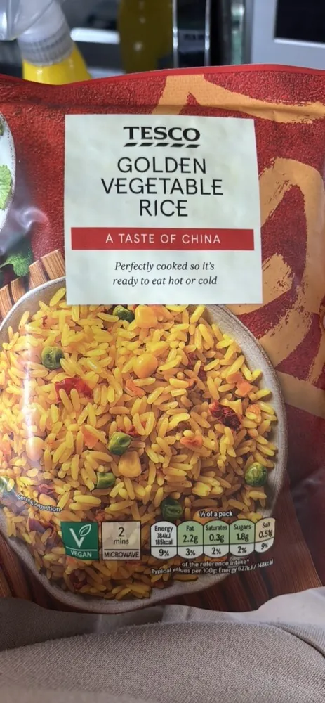 GOLDEN VEGETABLE RICE