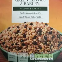 BULGUR WHEAT, GREEN LENTILS & BARLEY