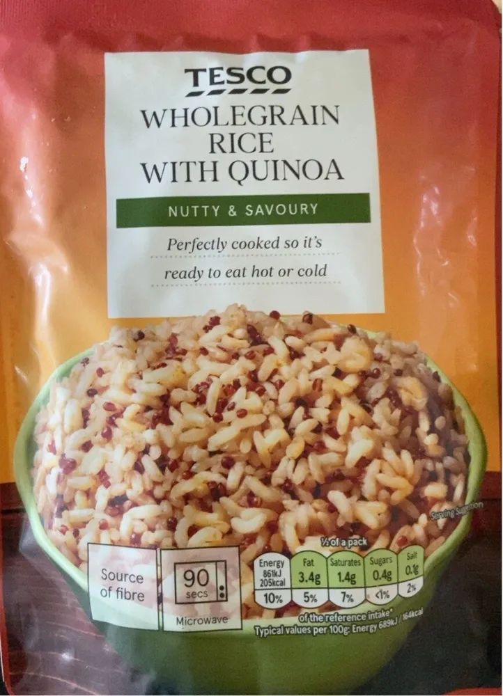 Wholegrain rice with quinoa