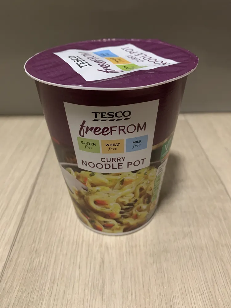 Flavored instant rice noodles