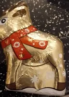 Milk chocolate hollow shaped reindeer