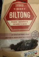 Beef biltong
