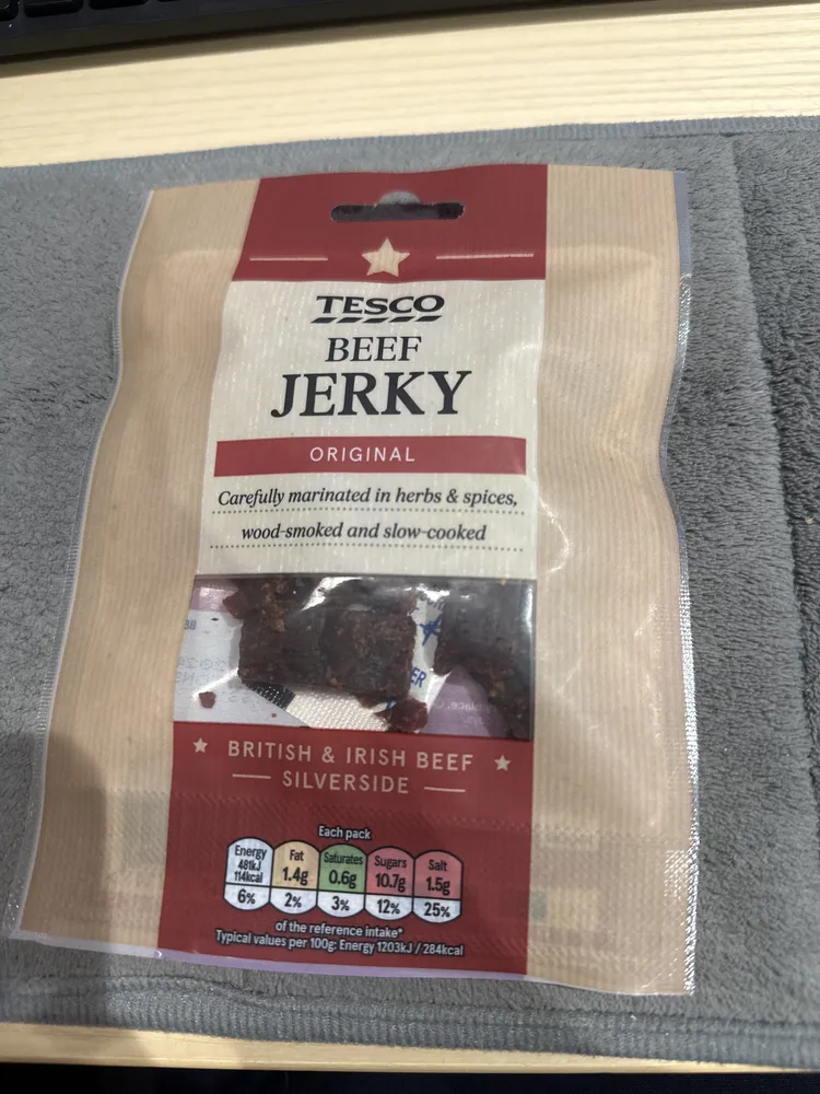 Tesco Original Beef Jerky