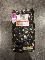 Pitted black olives with sea salt