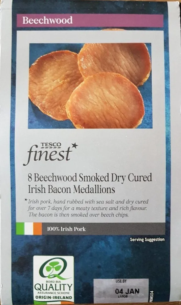 Beechwood Smoked Irish Bacon Medallions