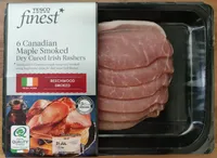 6 Canadian Maple Smoked Dry Cured Irish Rashers