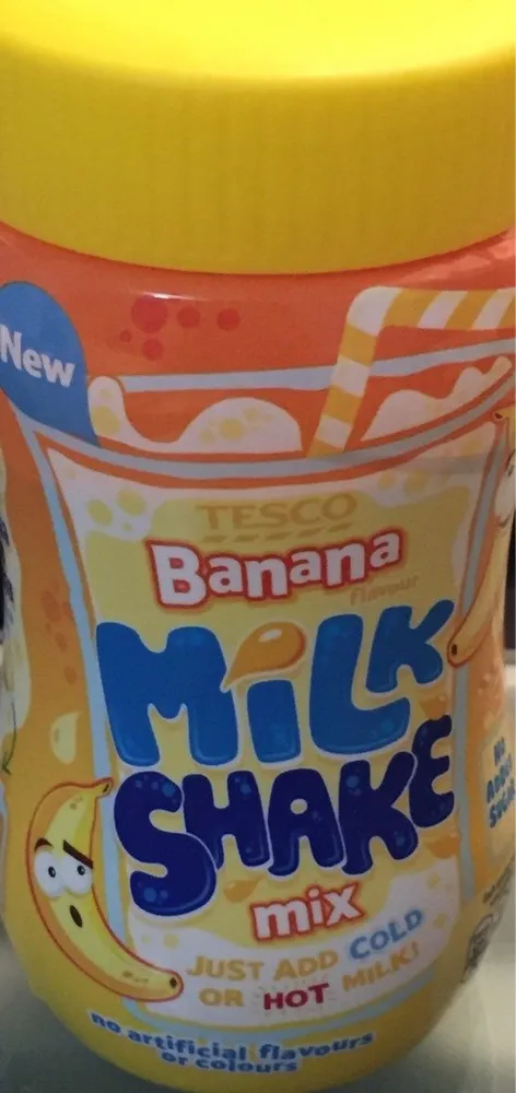 Banana milk shake mix