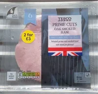 Oak smoked ham