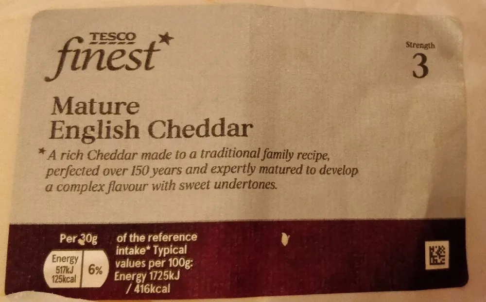 Mature english cheddar