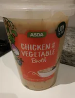 Chicken and vegetable broth