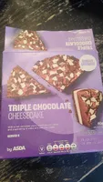 TRIPLE CHOCOLATE CHEESECAKE