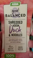 Shredded hoisin duck & noodles