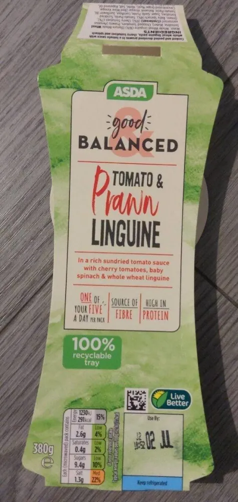 Tomato & Prawn Linguine