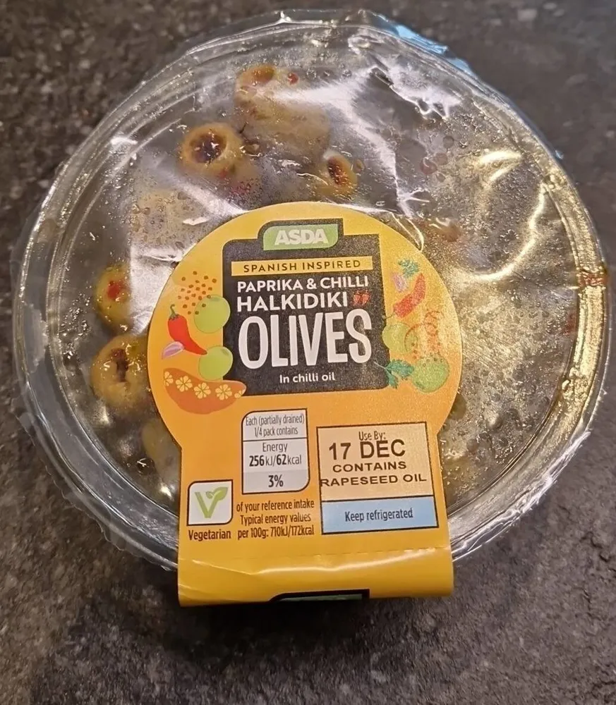 Paprika and Chilli Olives