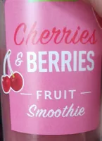 Cherries and Berries fruit smoothie