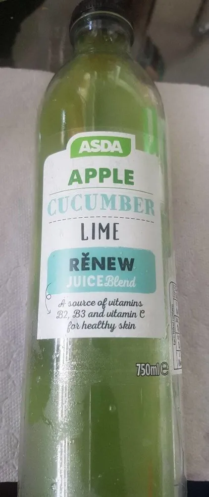 Apple Cucumber Lime Renew Juice Blend