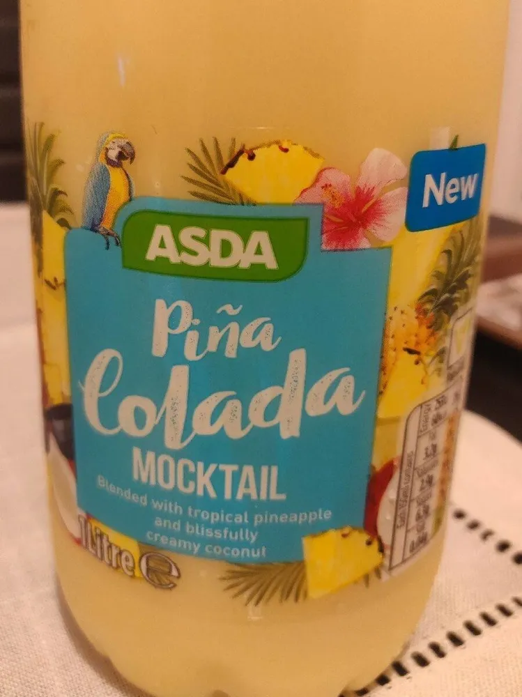 Asda pina colada mock tail