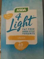 Light lemon greek style yogurt