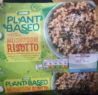 Plant based mushroom risotto