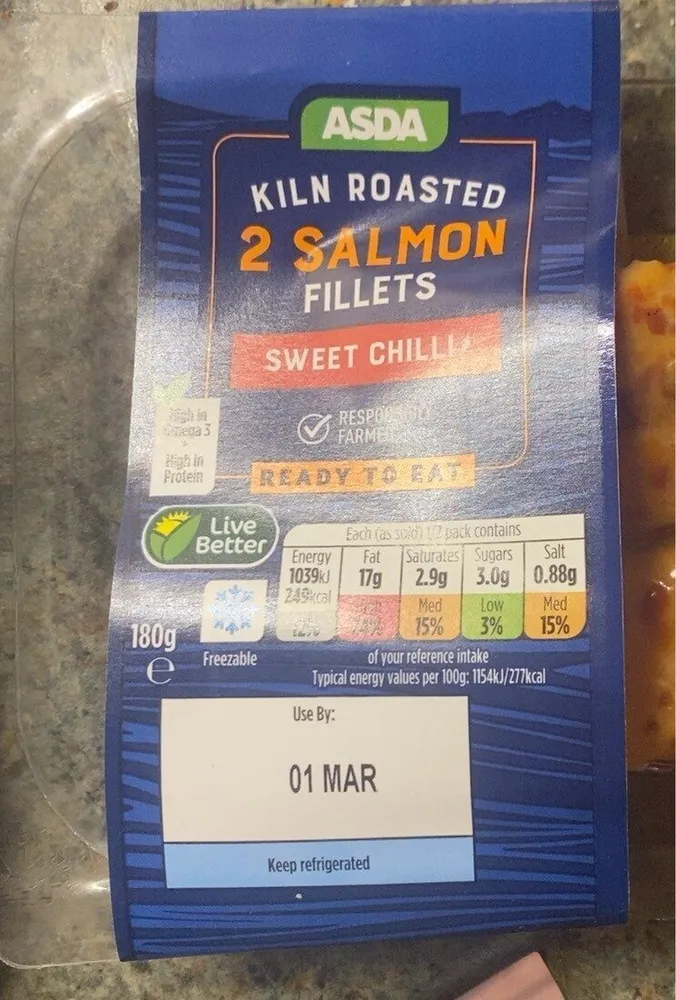 Sweet Chilli Salmon