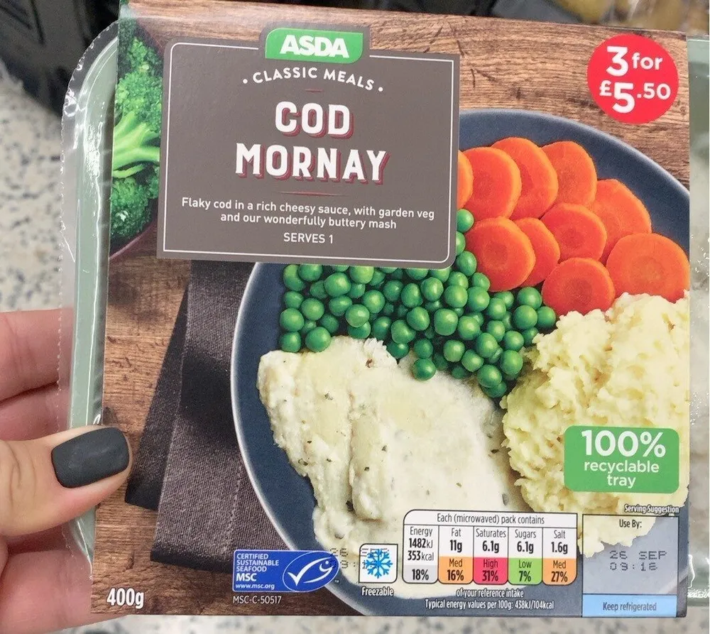 Cod mornay