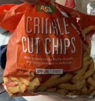 Crinkle cut chips