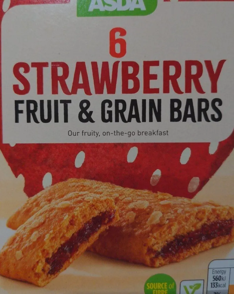 STRAWBERRY FRUIT & GRAIN BARS