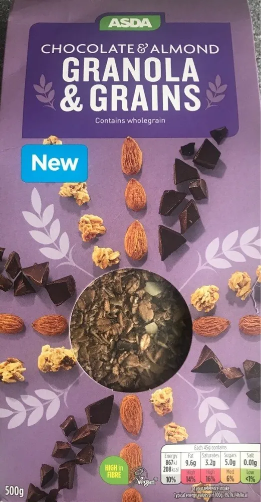 Chocolate & Almond Granola & Grains