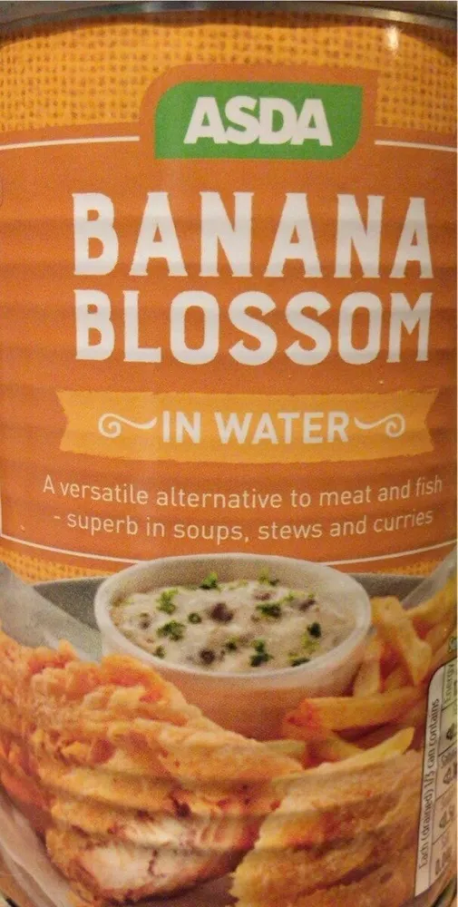 Banana blossom in water