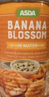 Banana blossom in water