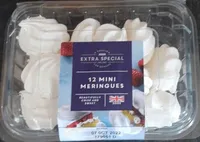 12 mini meringues