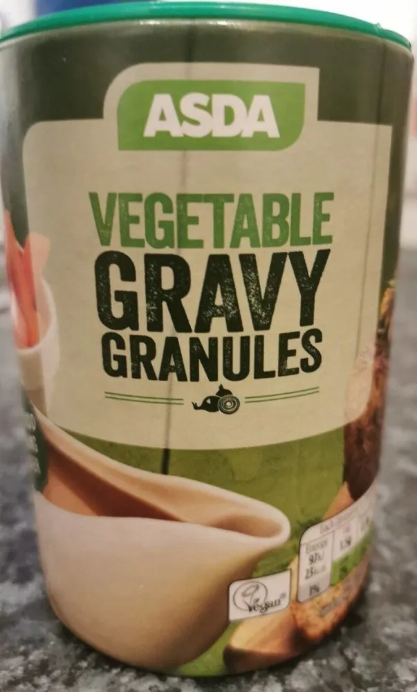 Vegetable gravey granules