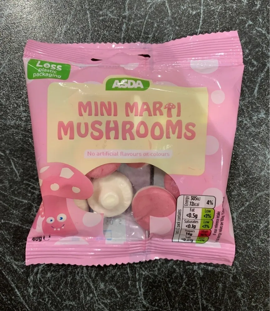 Mini  Marti Mushrooms