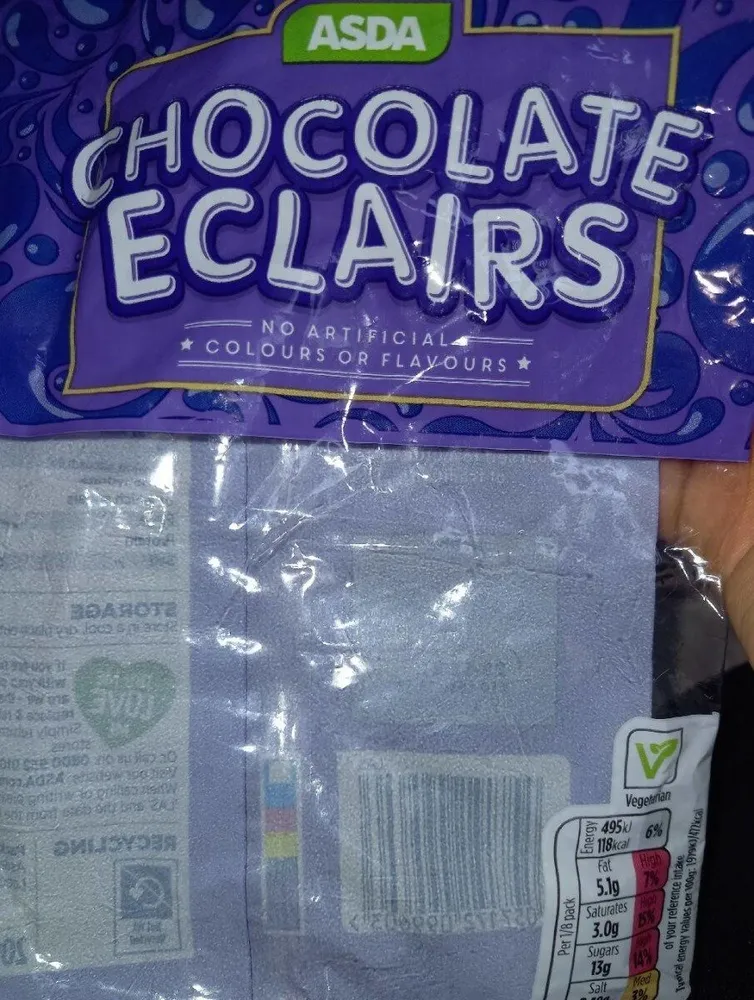 chocolate eclairs