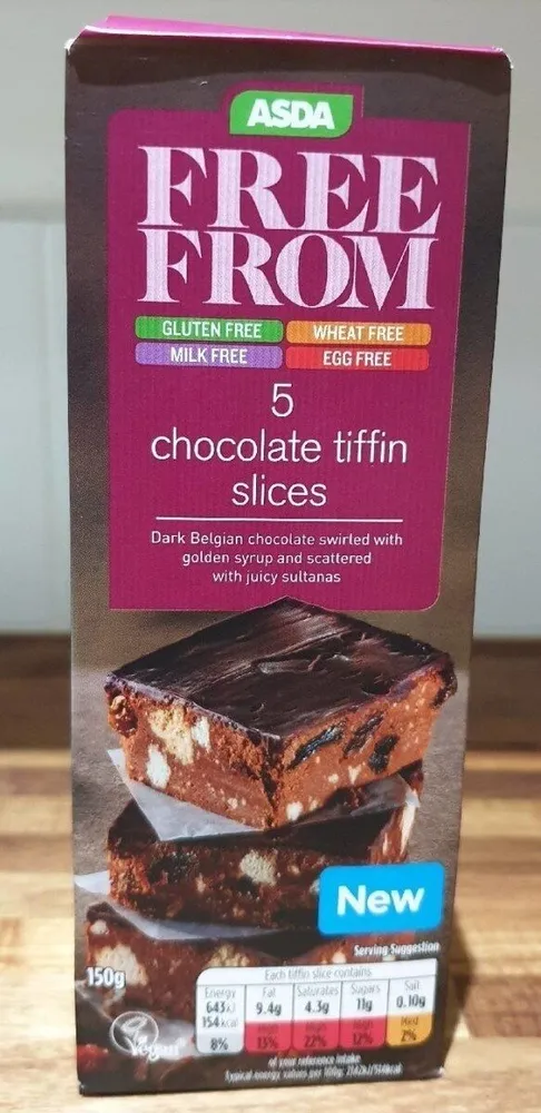 Free From Asda Chocolate Tiffins