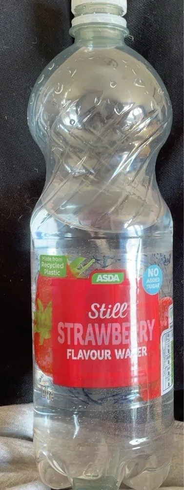 Still strawberry flavour water